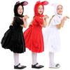 Kids Girls Animals Rabbit Dress Hat Sets Halloween Role Play Dress Up Cosplay Costume