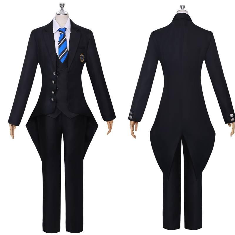 Black Butler Sebastian Cosplay Kostüm Polyester Stoff Einfacher Stil Japanisches Anime Thema