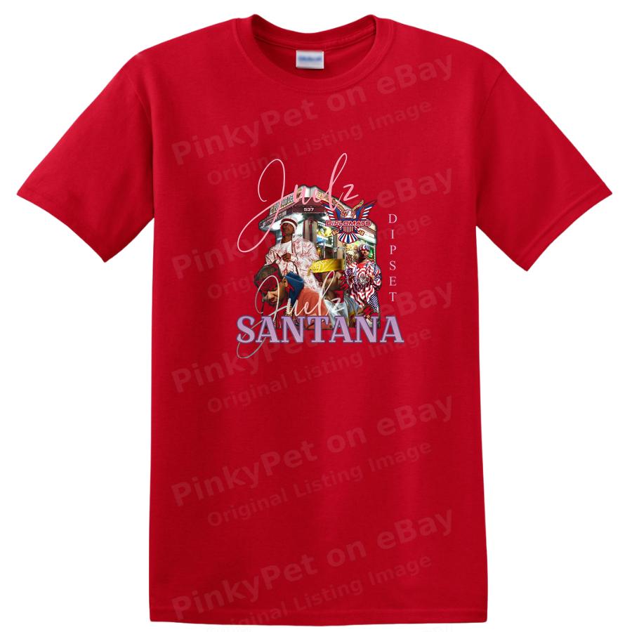 JuJu's Dipset JuJu Santana Vintage Graphic T Shirt Cool Streetwear Tee