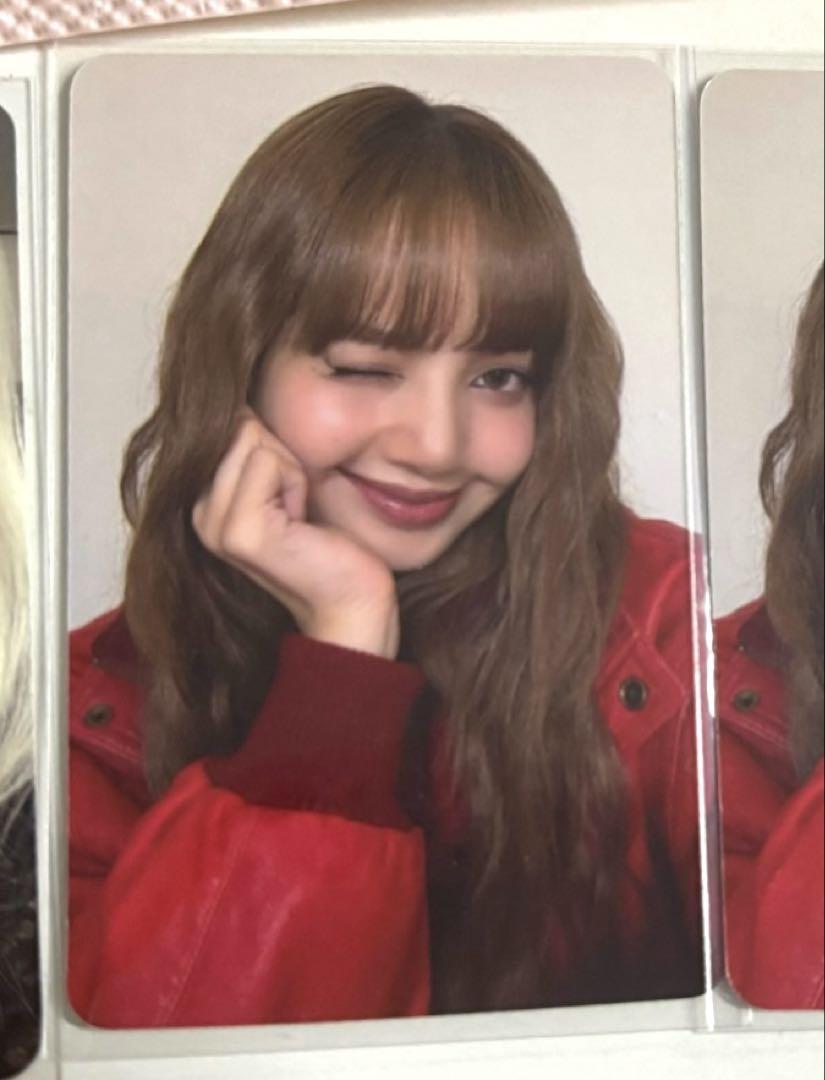 

[USED] BLACKPINK Lisa AlterEgo applemusic autograph session trading card A