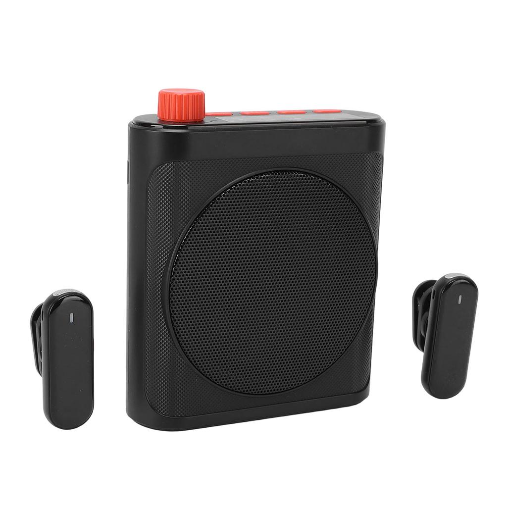 15W Wireless Voice Amplifier Rechargeable Bluetooth 5.4 Noise Reduction Portable Speaker Magnetic Lavalier Microphones