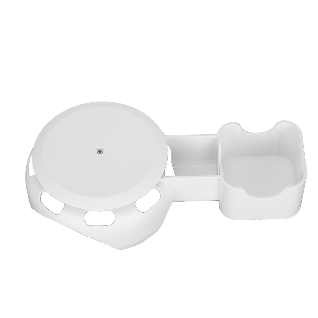 Outlet Wall Mount Holder Smart Home Outlet Wall Mount Stand for Dot 3rd GenerationWhite