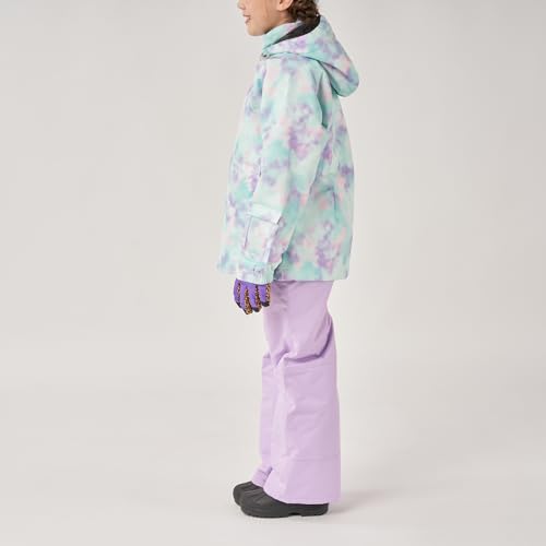 Ocean Pacific Tie-Dye Ski and Snowwear Set (Top and Bottoms), Kids, Mint, Size L (543853)