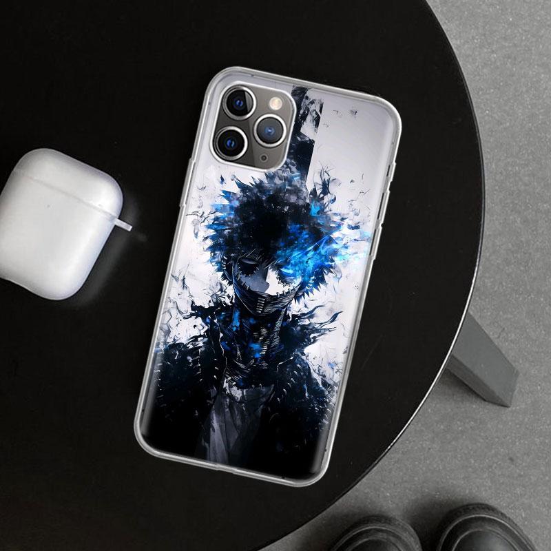 Dabi MHA My Hero A-Academy Phone Case Cover for iPhone 11 12 13 Mini 14 15 Plus 16 Pro Max 17 Air 7 8 + SE Art Customized Fundas
