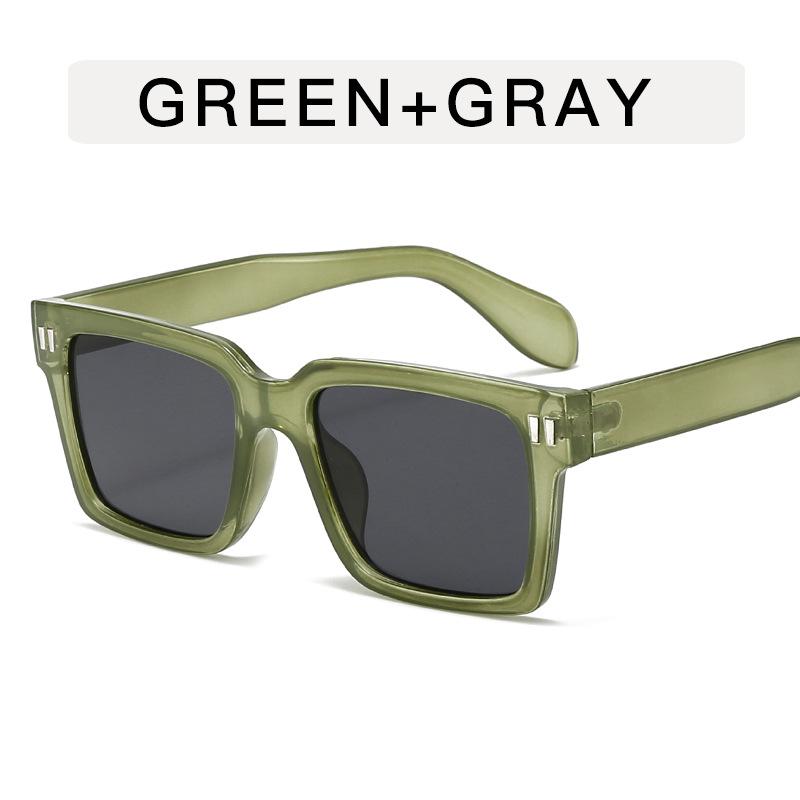 Fashion Square Shape Sunglasses for Women Vintage Stylish Anti-glare Men's Sun Glass Hiking Mountaineering Female Sunglass