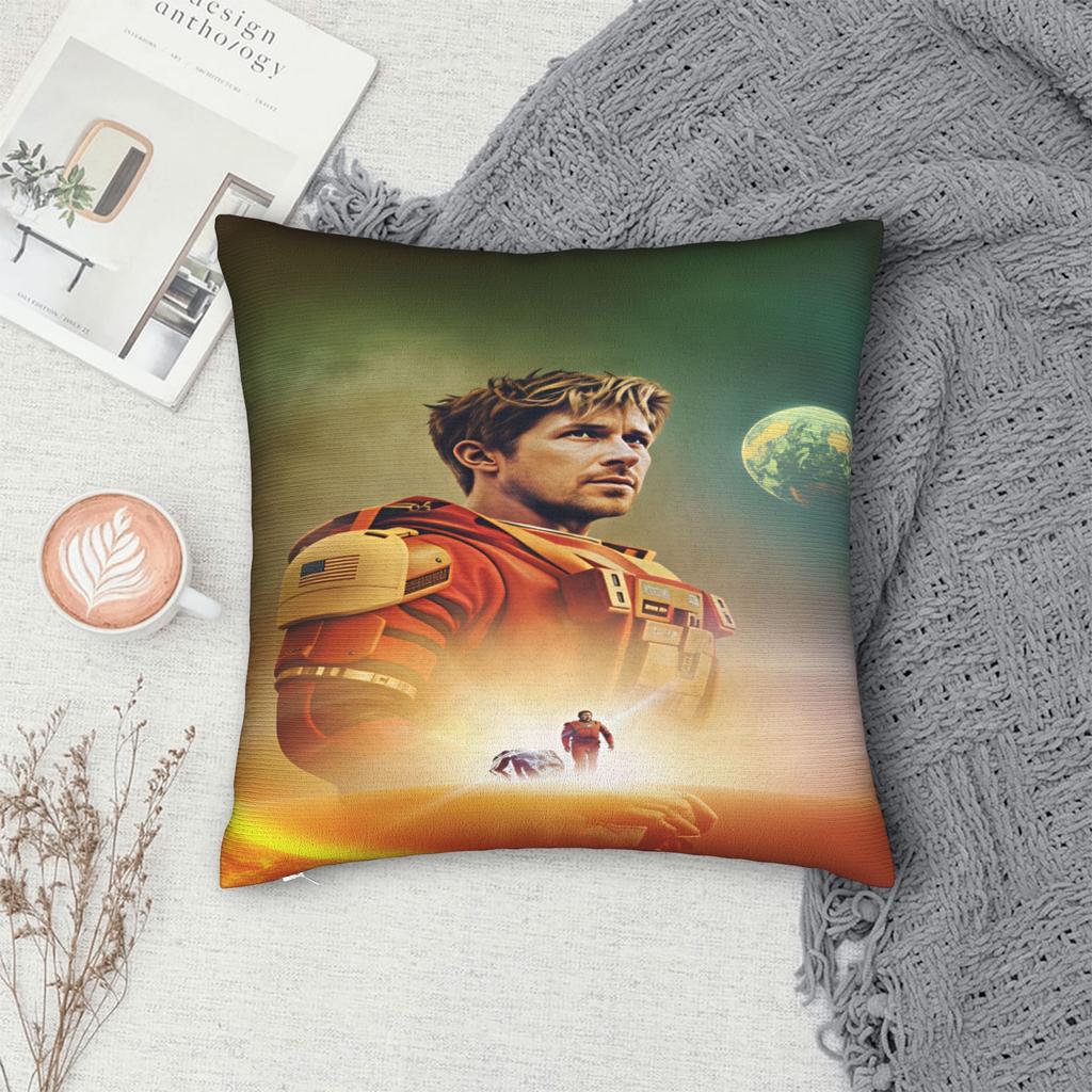 Project Hail Mary Pillow Cover Morden Pillow Case For Office Car Home Decor Comfy Pillowcases Gift