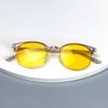 SHINU Blaulichtfilter Brille Damen Luxus Marken Brillen Rot für besseren Schlaf Orange für Gaming oder Arbeit Gelb Nachtsicht