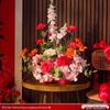 Wedding Floral Decorations: Bedside, Dining, and Desktop Arrangements for Festive Occasions and Engagements.