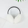 Factory Custom  Fluffy  Real Rex Rabbit Fur Ear Muffle Women's Winter Outdoor Warm Earmuffs Fashion Soft Earflap Ear Cover