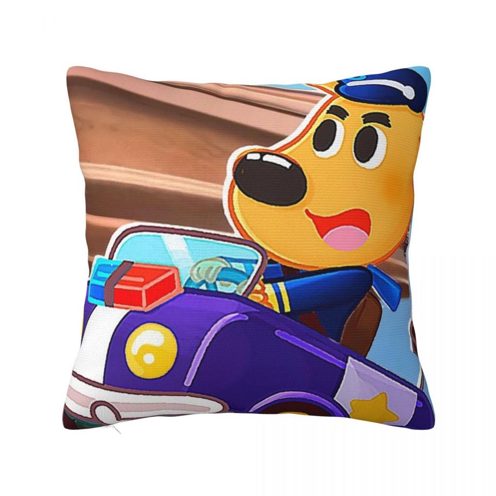 Sheriff Labrador Pillowcase Cushion Comfort Throw Pillow Sofa Decorative Cushions Used for Home Bedroom Living Room