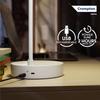Plastic Deskmate 5W USB Rechargeable LED Desk Lamp | Flexible Neck, Colour-Changing & Smooth Dimming | Flame-Safe Design | Pack of 1