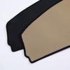 High-performance Dashboard Cover Mat Cover Dash Mat Dashboard Decorative Interior Compatible- with  Black/Brown
