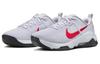 Nike Scarpe da Allenamento Basse Zoom Bella 6 Ammortizzate Resistenti all'Usura Donna Bianco Rosso DR5720-502