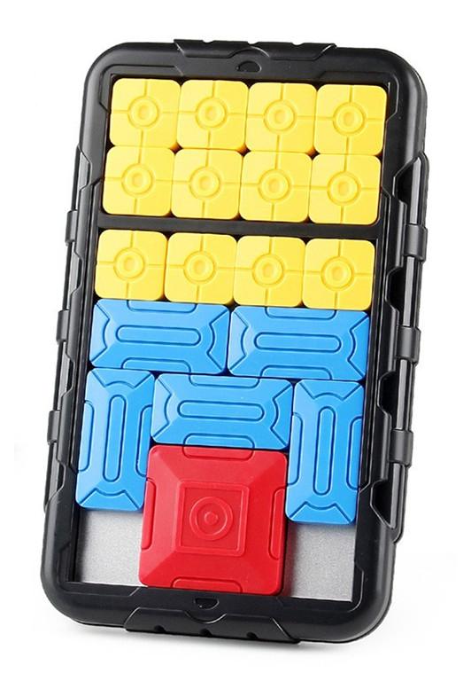 Huarong Road Slide Puzzle Games 500+ Challenges Brain Teaser Puzzle Toys for Kids Logical Thinking Educational Toy Birthday Gift