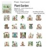 Retro Street Scene Journal Stickers - Gugu Forest Series (20 Sheets)