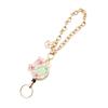 Three Carat Reel Flower Garden 8 Pass ID Accessory Keychain, Series, Types, Keychain, Case, Holder, Charm, (Sakura)