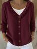 European Autumn/Winter Ribbed Knit V-Neck Cardigan Sweater for Women