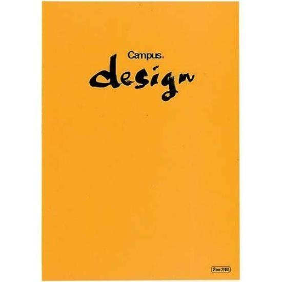 

Kokuyo Design Notebook 3mm 30 Yellow Set of 10 (Dressmaking Book), A4, Grid, Sheets, [YOSA-10Y],