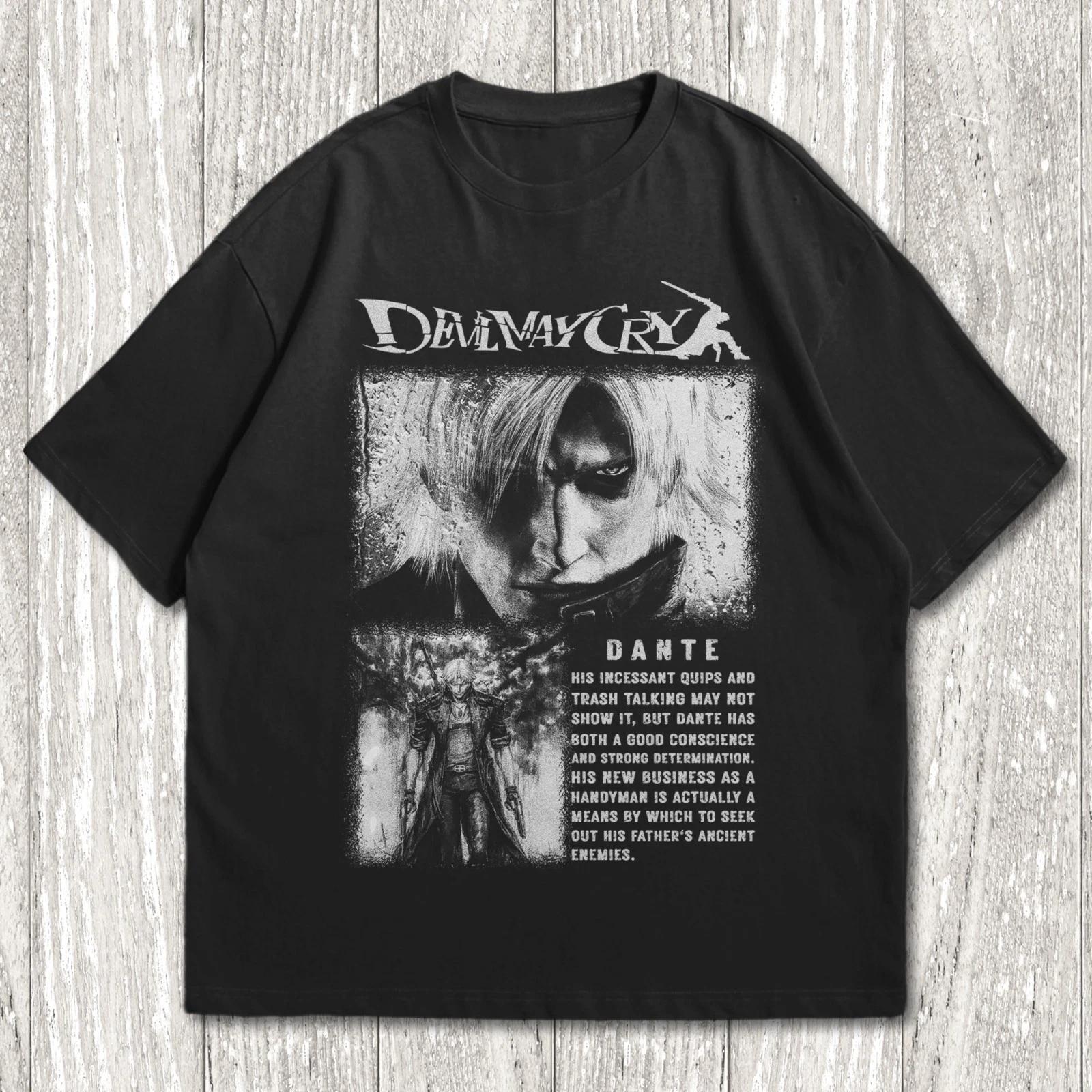Dante Devil May Cry Vintage T-Shirt, Gift For Women and Man Unisex T-Shirt S