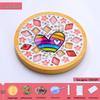 DIY Mosaic Coaster Kit: Creative Glass Sticker Craft for Kids & Adults