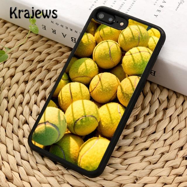Krajews Tennis Ball Sport Soft Phone Case Cover For iPhone 14 5 6s 7 8 plus X XR XS 11 12 13 pro max Samsung Galaxy S21 S22ultra