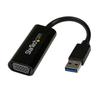 Adaptateur Vidéo - STARTECH - USB 3.0 Vers VGA - 1920x1200 - Chipset T5-302/MCT - Noir