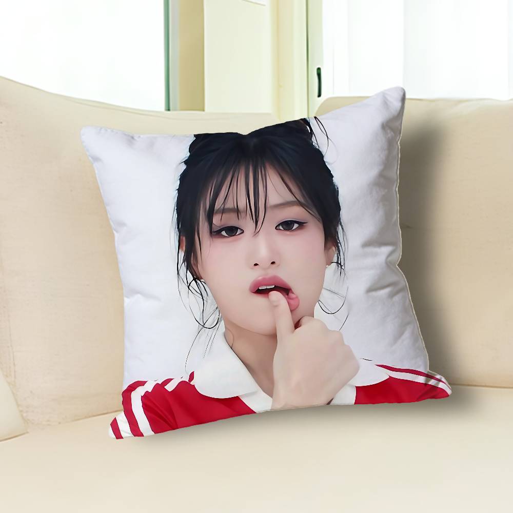 Cute Singer A-Ahyeon Pillow Cases for Bedroom Living Room Sofa Home Decor Polyester Cushion Cover with Zipper