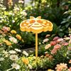 Bee Drinking Fountain Stable Support Stick Smooth Surface Corrosion Resistant Feeder for Garden Bees And Insects