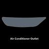 For JAC S4/JS4 19-20 Car Interior Center Console Transparent TPU Protective Film Anti-scratch Repair Film Accessories Refit