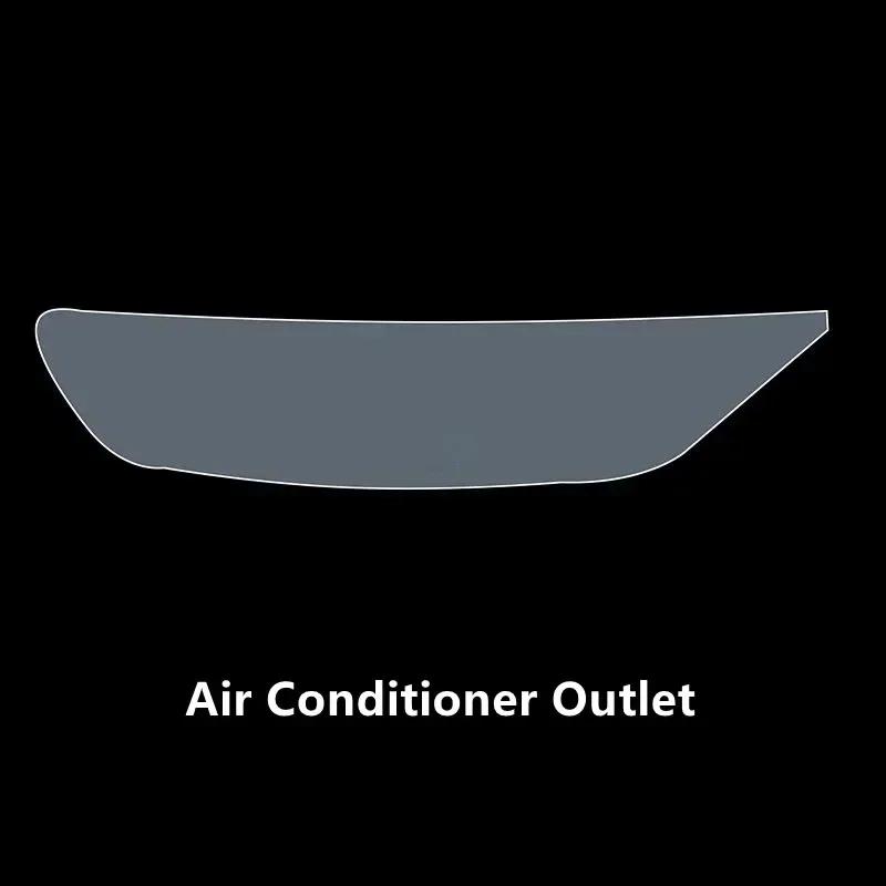 For JAC S4/JS4 19-20 Car Interior Center Console Transparent TPU Protective Film Anti-scratch Repair Film Accessories Refit