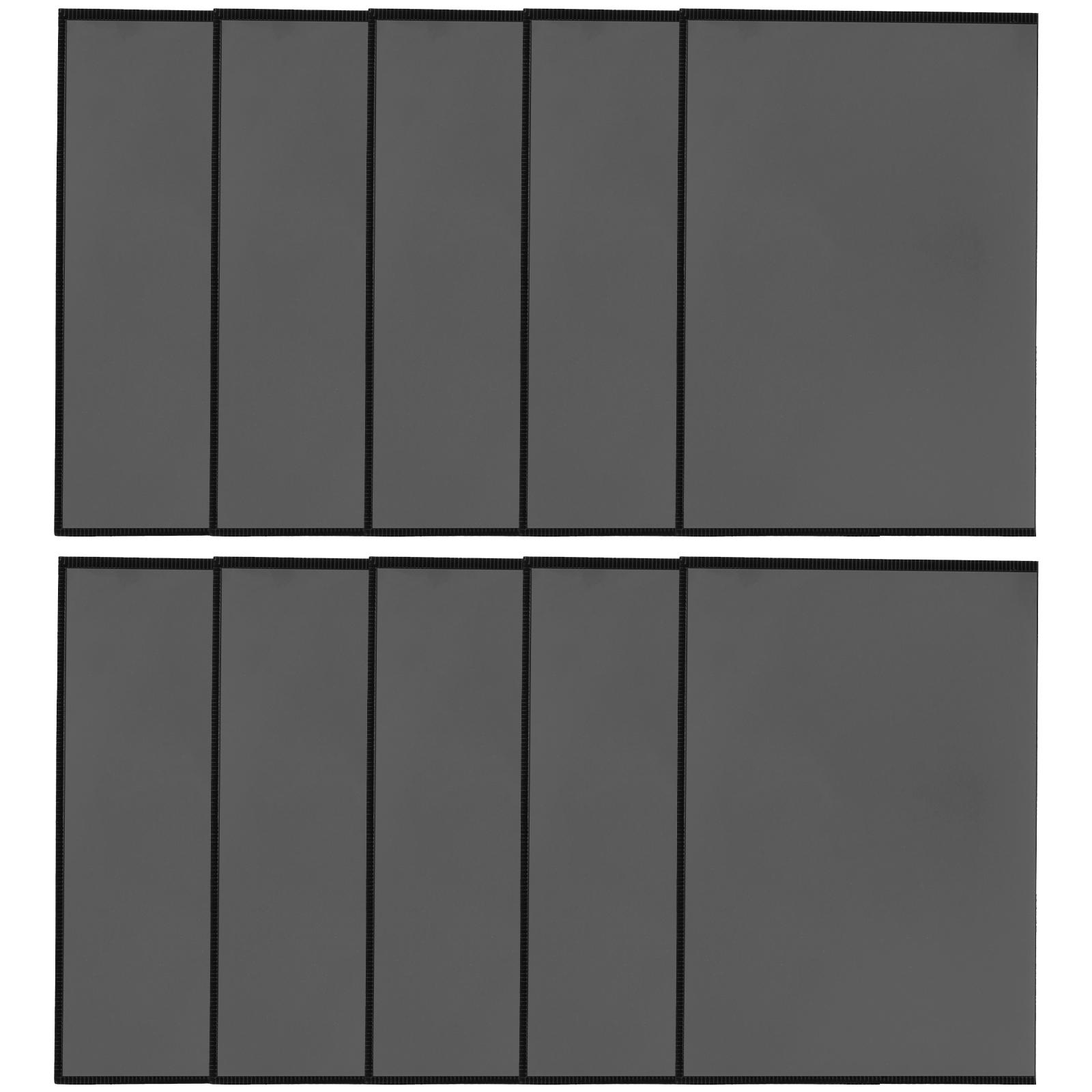 

10 шт. Магнитные фоторамки Магниты для фотографий Карман Многоразовый магнитный держатель для табличек Прозрачная ПВХ Магнитная фоторамка для холодильника