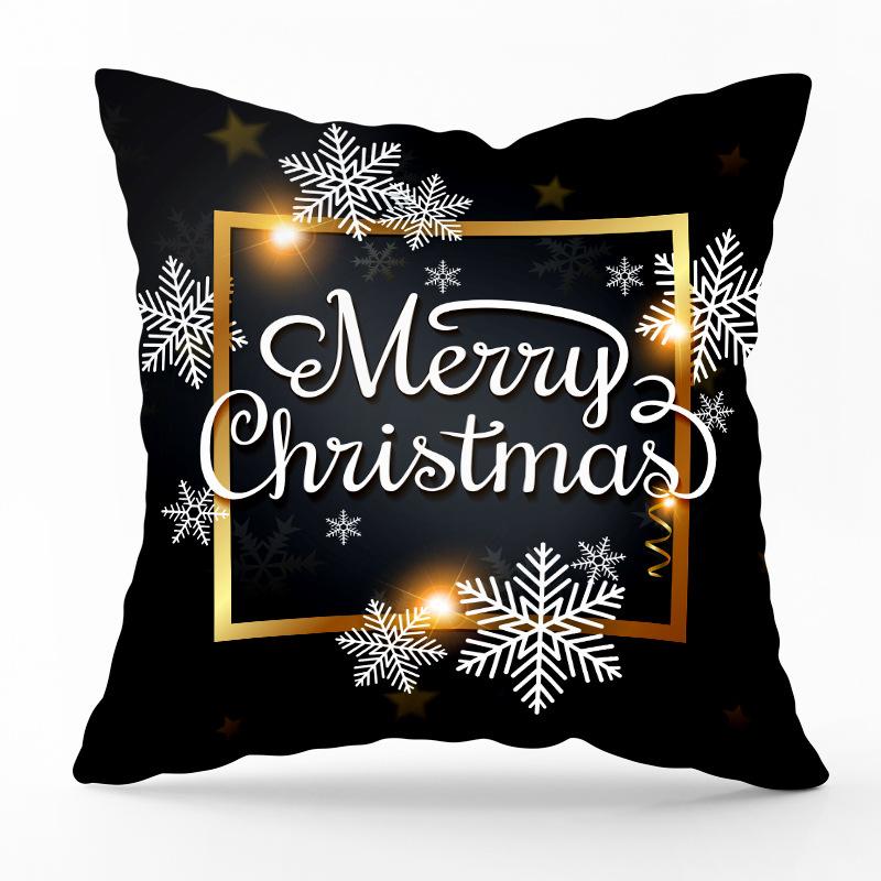 

45см Рождественская наволочка Веселого Рождества Украшения для дома Рождественские украшения Новогодние подарки 45*45cm
