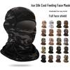 Camo Cycling Mask & Summer Headband: Sun Protection Neck Gaiter for Men & Women