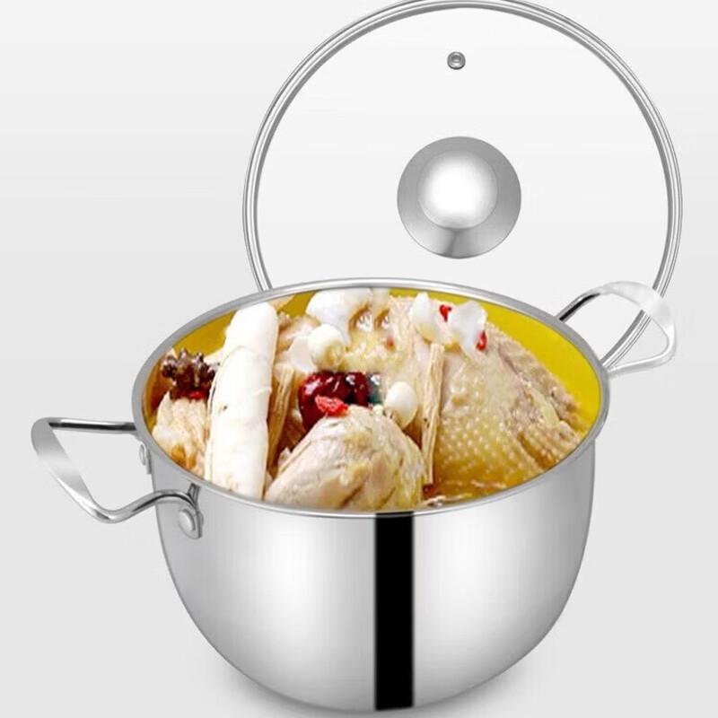 LIAN Yasuo 304 Stainless Steel Soup Pot
