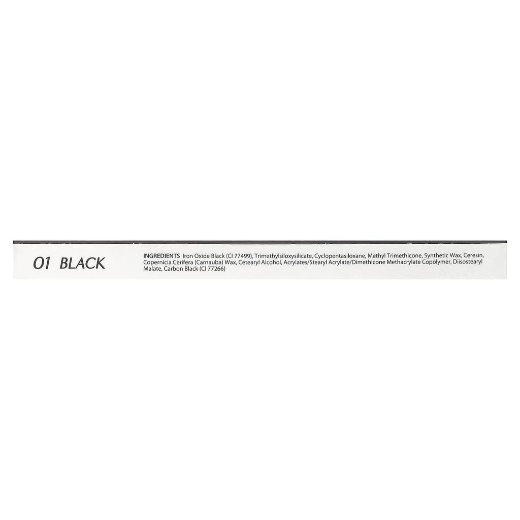 Clio Sharp, So Simple Waterproof Pencil Liner, 01 Black, 0.14g (0.004oz)
