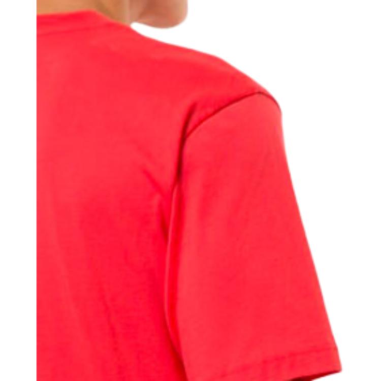 Palace Creative Print Crew Neck Short Sleeve T-Shirt Men Tops Red P16TS137