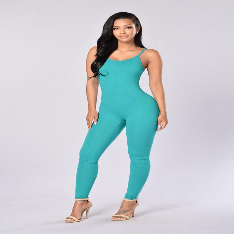 Elegant Women Jumpsuit Romper With Bodycon Fit For Chic Clubwear And Party Nights