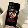 Autism Support Puzzle For Samsung Galaxy S23 S21 S22 Ultra Note 20 S8 S9 S10 Plus Note 10 Plus S20 FE Phone Cover