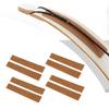 8PCS Archery Sticker Pad PU   Anti Slip Bow String Shock Absorbing Silencer Dampener for Recurve Bow