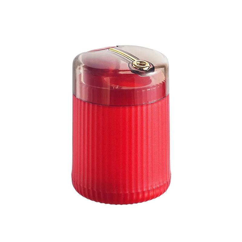 Toothpick Holder Organiser Pop-up Automatic Toothpick Dispenser Portable Plastic Toothpick Holder Creative Push Type