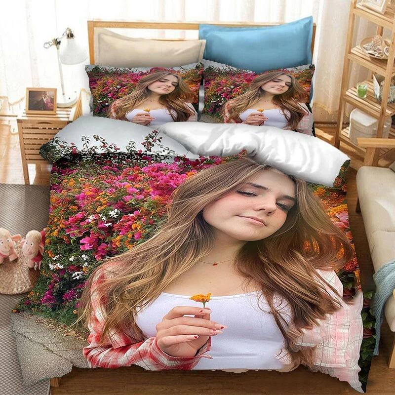 3D Druck Piper Rockelle Bettwäsche-Set, Bettbezug Bettdecke Bettset Steppdecke Kissenbezug, King Queen Twin Größe Jungen Mädchen Erwachsene