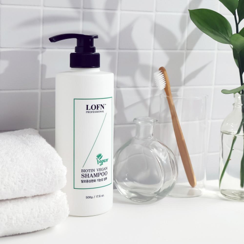 Lofn Биотин Веганский Шампунь 500г FREE