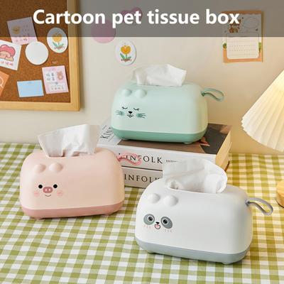 Hold Tissues Cute Appearance Great Portable Easy Paper Extraction Paper Box Tissue Holder