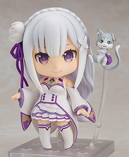 Nendoroid Re:ZERO -Starting Life In Another World- Emilia Non-Scale ABS & PVC Painted Movable Figure Resale
