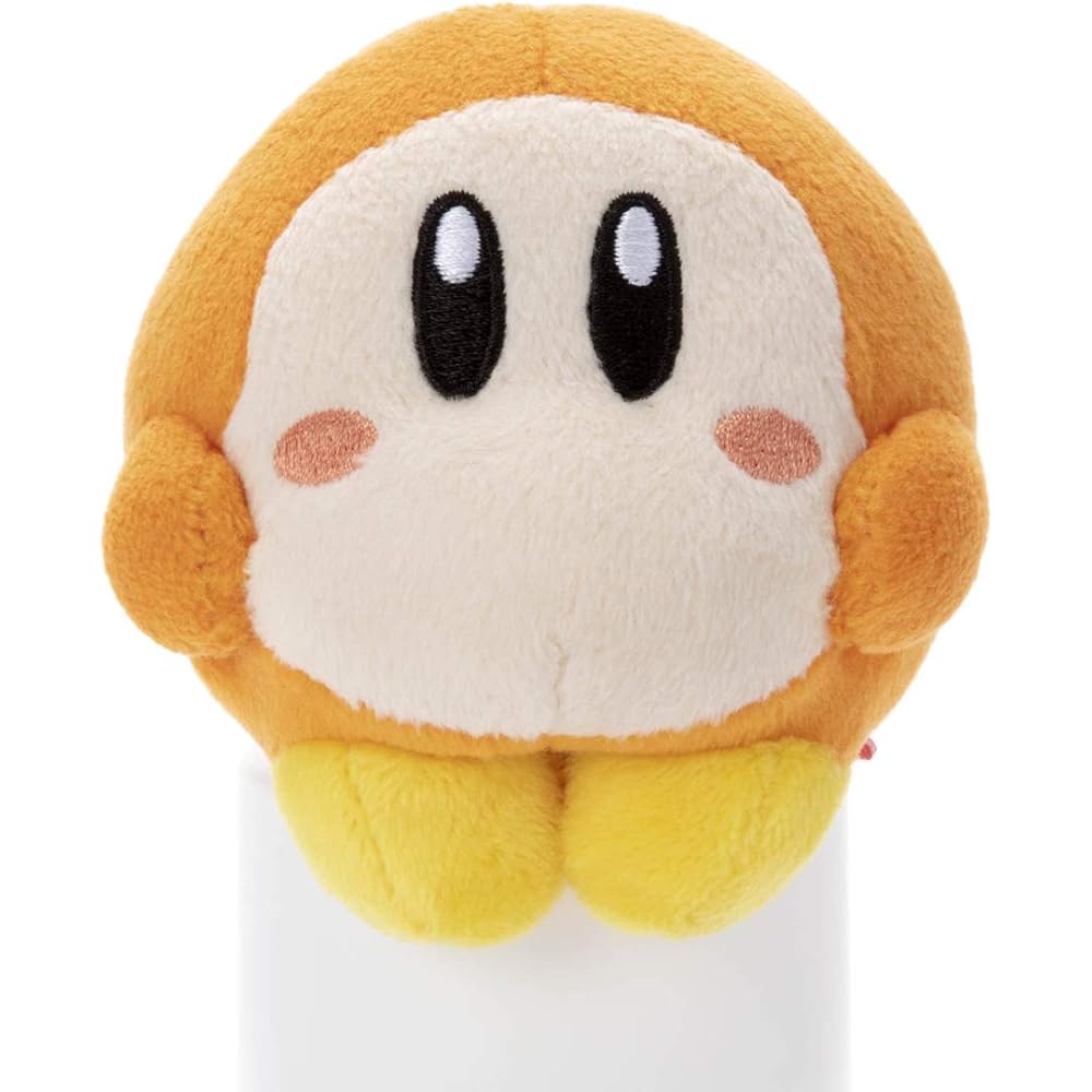 Kirby Choccoly Waddle Dee Plush Toy Approximately 9cm Height Soft Stuffed Animal