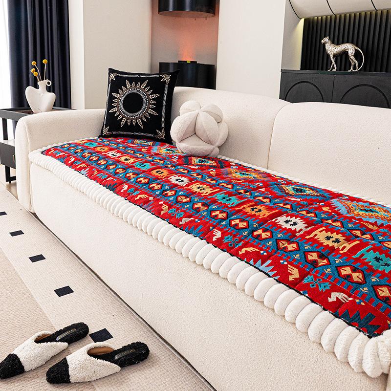 Thickened Bohemian Style Sofa Cover Cloth