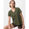 Uniqlo Japan Slub CoTTon V Neck T
