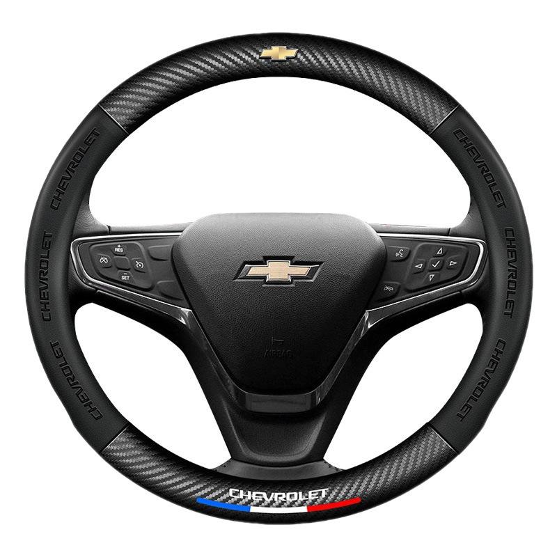 Car Steering Wheel Cover For Chevrolet Aveo Bolt Onix Cruze Spark Cavalier Colorado Lacetti Trailblazer Silverado Tahoe Traverse