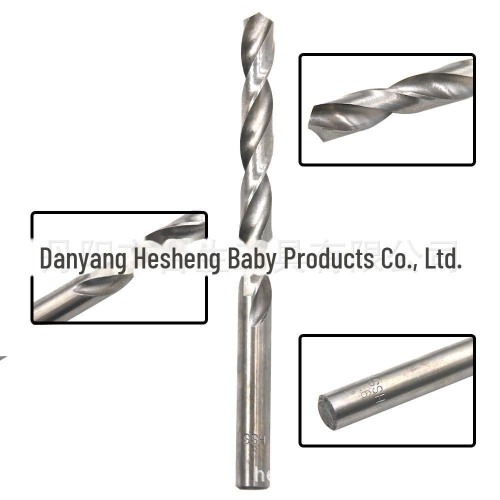 10-Piece High-Speed Steel Twist Drill & 5-Piece Hand Drill Bit Set