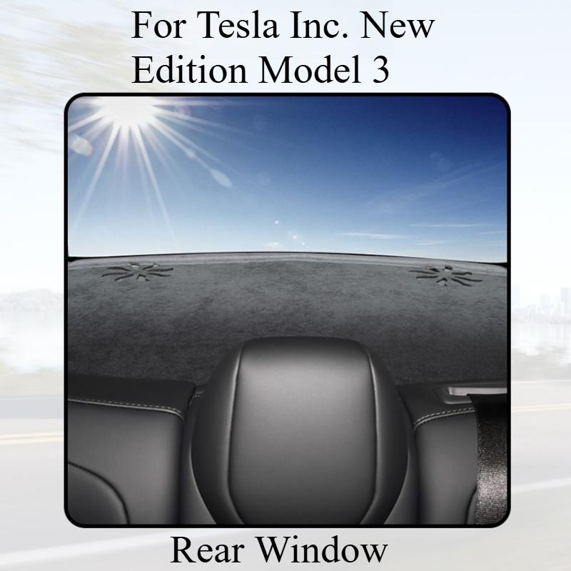 For Tesla Inc. Model 3 HIGHLAND 2025 Dashboard Dark Pad Center Console Sun Protection And Heat ulation Interior Accessories